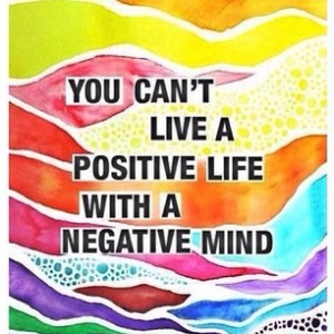 can't live positive with negative