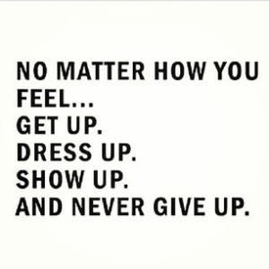 no matter how you feel