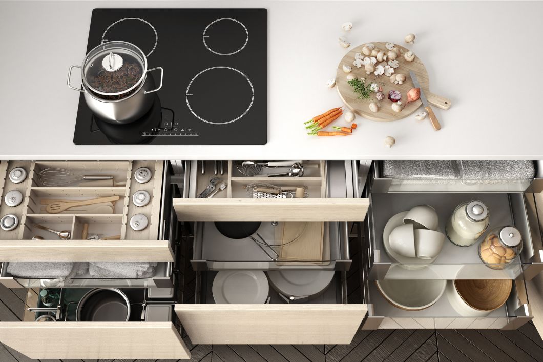 Top Tips To Help Increase Storage In The Kitchen
