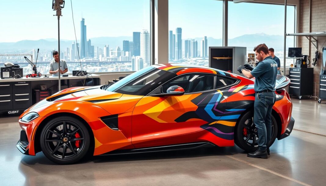 vehicle wraps in Los Angeles