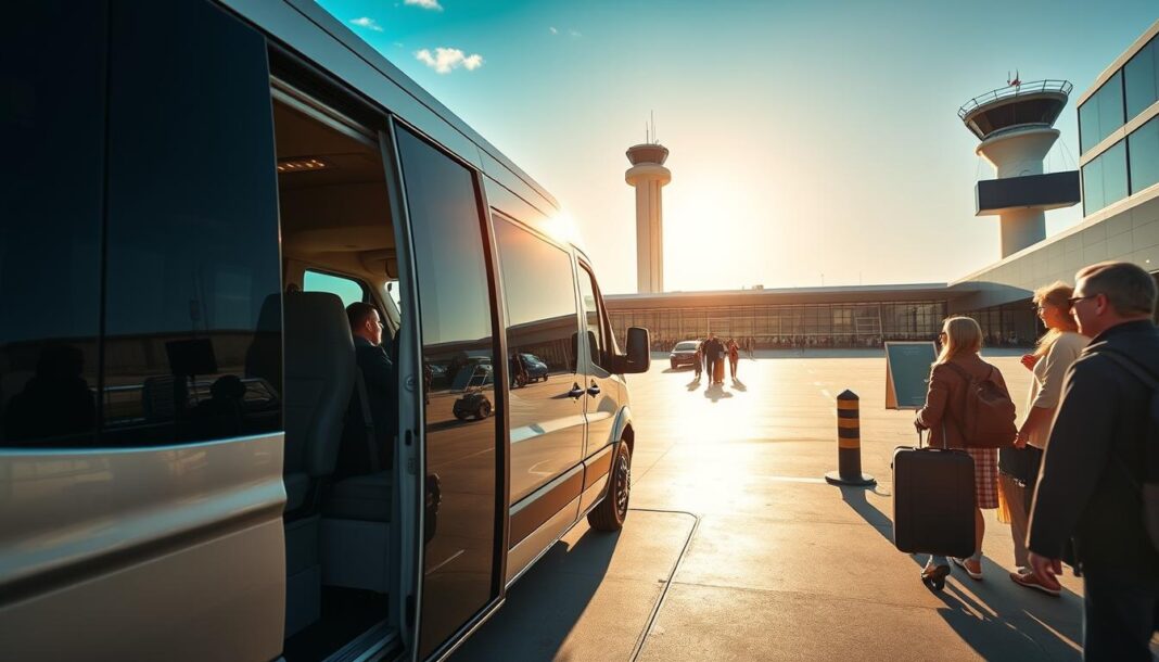 Airport shuttle services