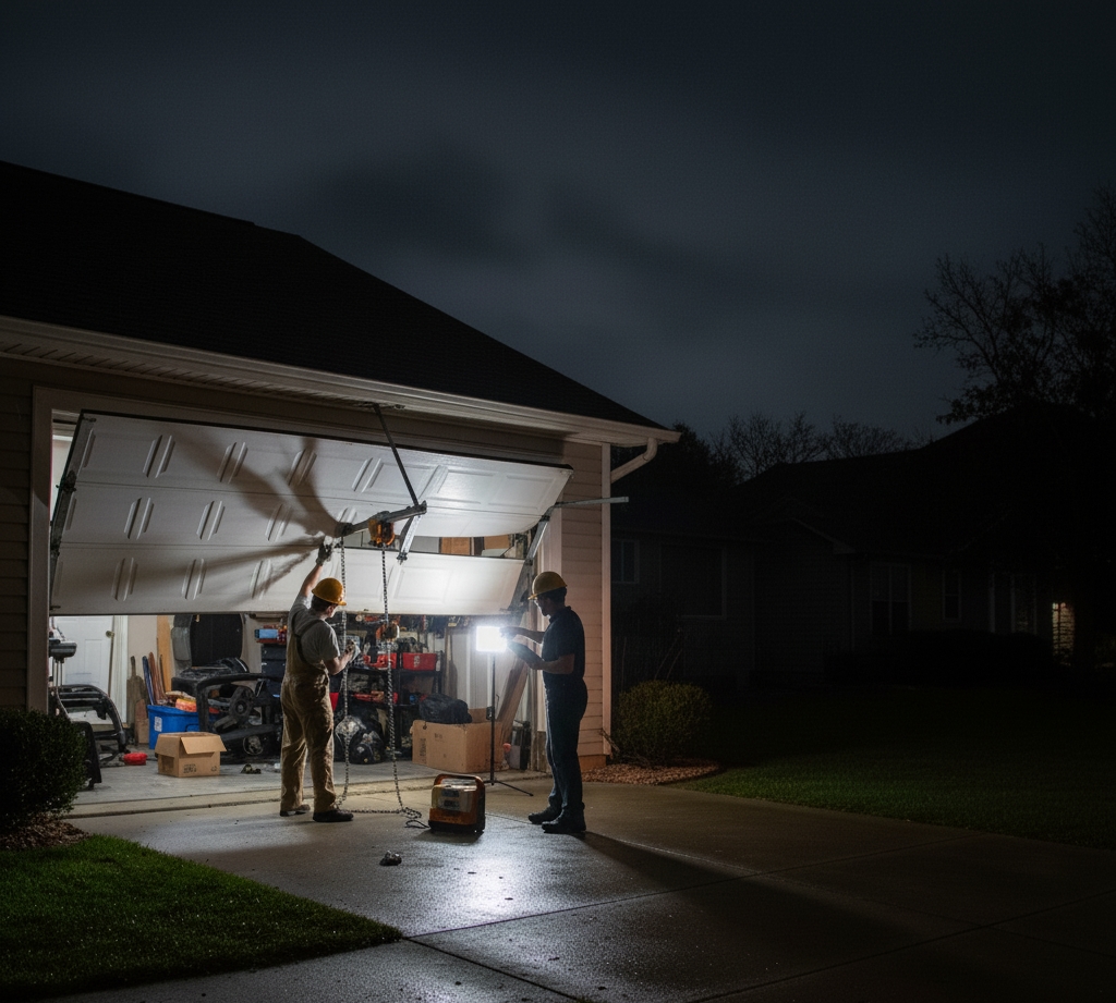 Emergency Garage Door