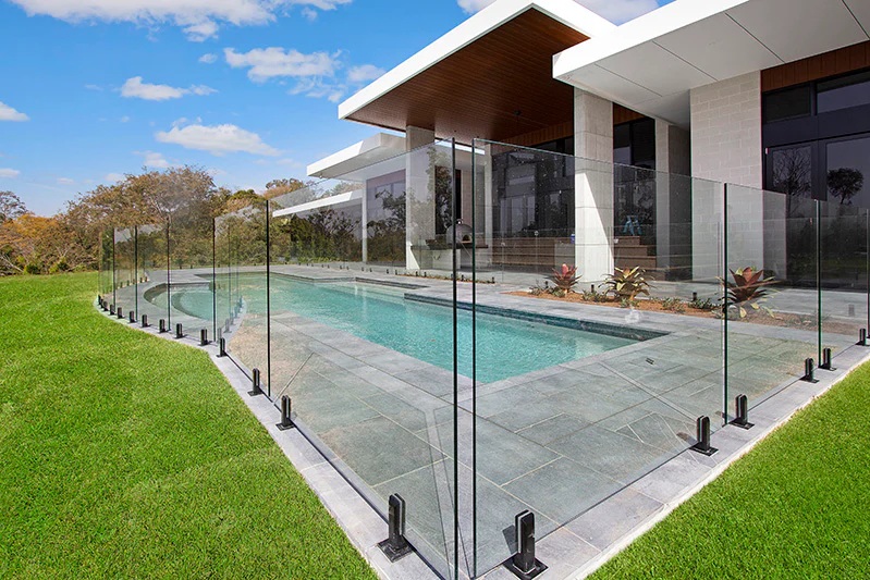 frameless glass pool fencing perth