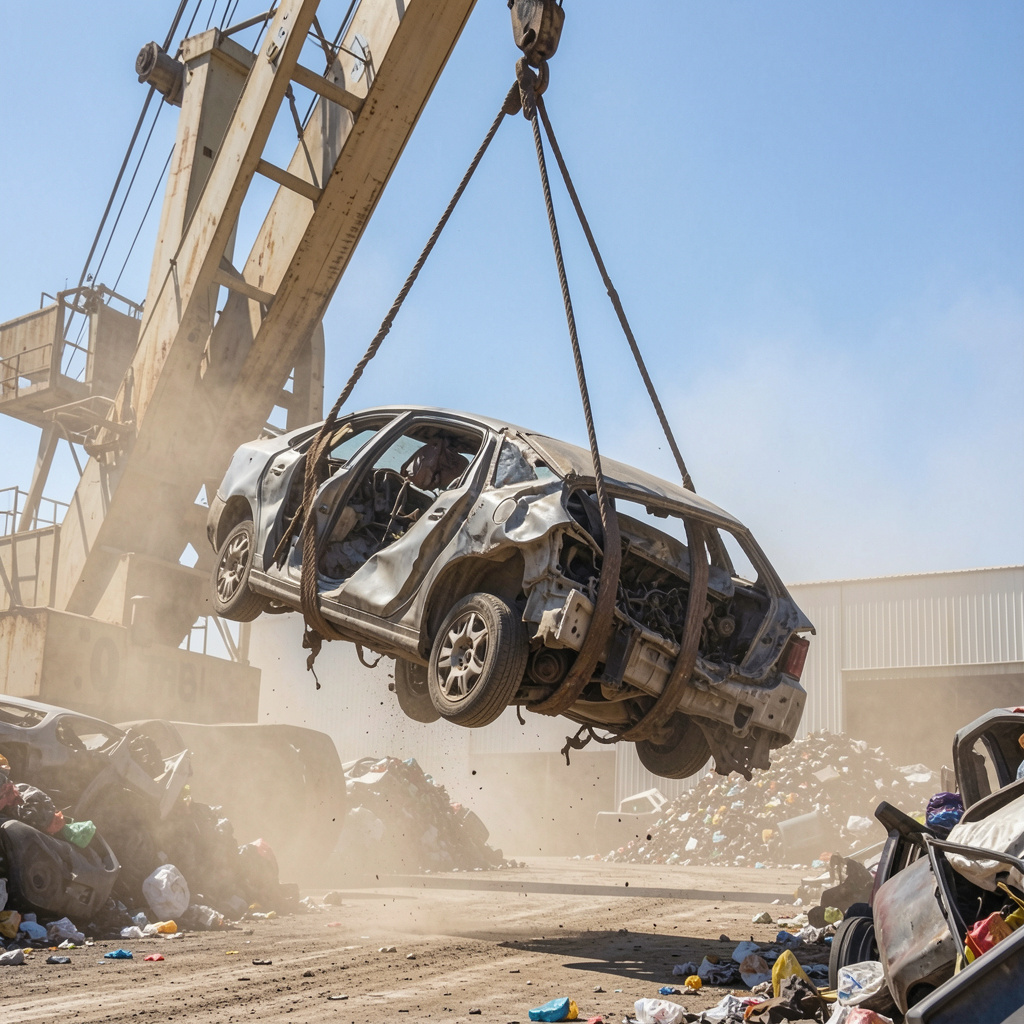 magnific_a-crushed-scrap-car-being_Bhm67QZoQR Junk Car Buyers
