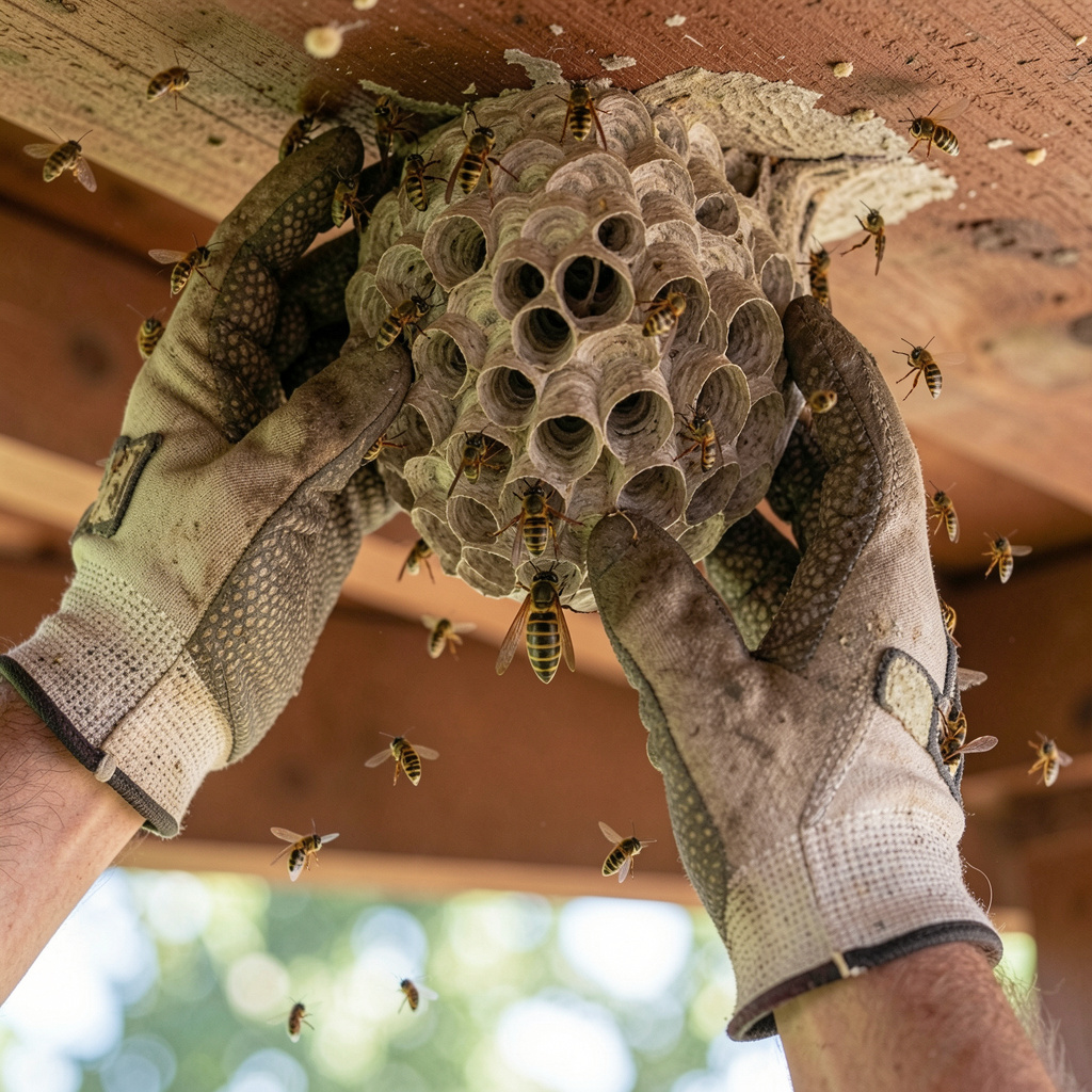 wasp nest removal
